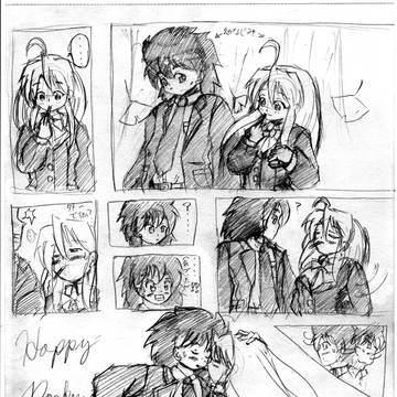 デュラリー鉛筆ラフ