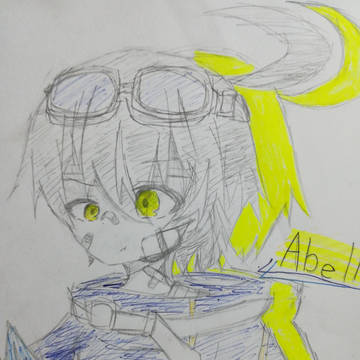 アベルさん描きました〜