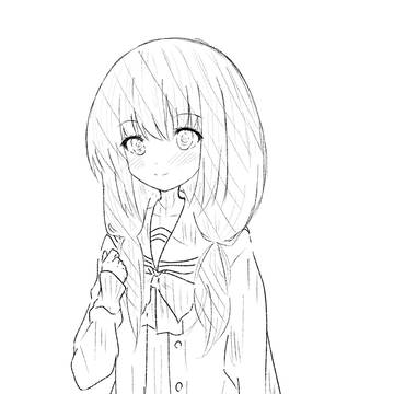 久々に絵を描く