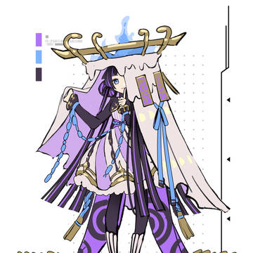 創作キャラデザラフ④