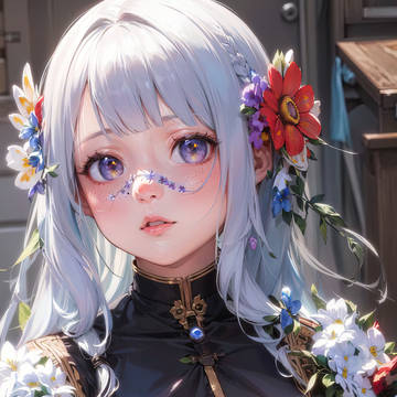 無垢な花