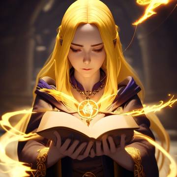 女魔道士