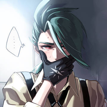 照れ顔