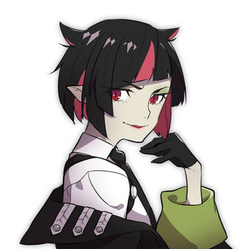 ワンドロでリリアさまの寮服描いてみた