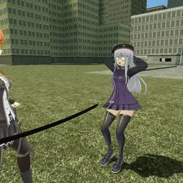 HK416 zero two dodging