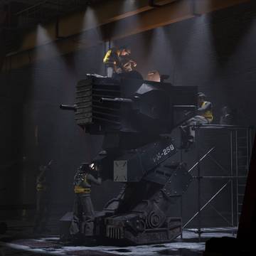 ロボット07整備中