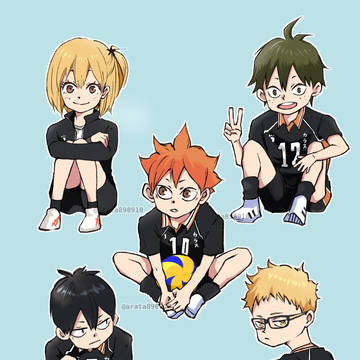 チビ烏野1年🏐