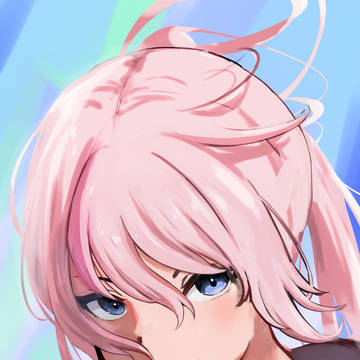 ピンク髪の女の子