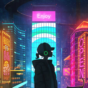 ネオン街