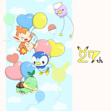 Pokemonday27周年おめでとう🎉🎉🎉