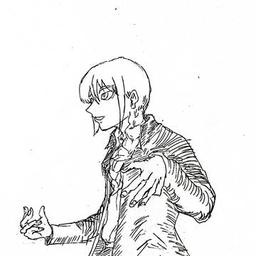 落書きマキマさん