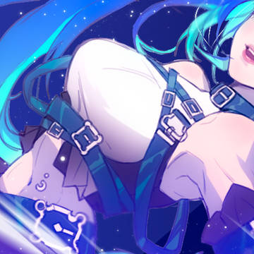 blue