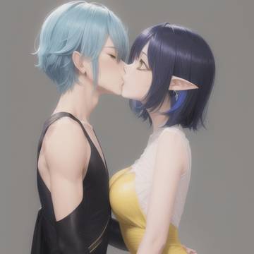 kiss time