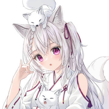 コン！