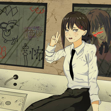 Kobeni and Yoru (Chainsaw man)