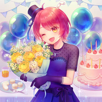 VTuberつく様お誕生日イラスト