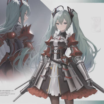 歌姫甲冑初音ミク　おめかしモード
