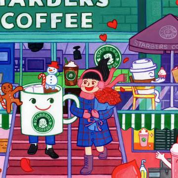咖啡店的情人節 | Valentine's in Cafe