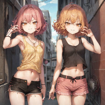 雌小鬼。