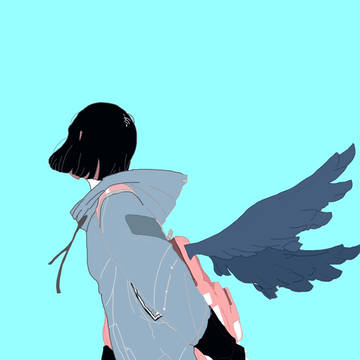 [合作翼持つ少女