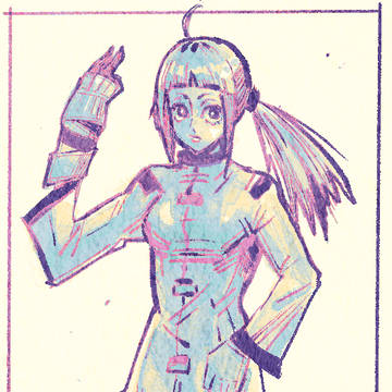 パッツン髪