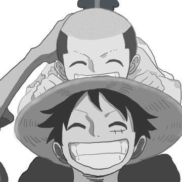 [ワンピース]モモとルフィ