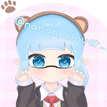 くま耳イカちゃん描かせていただきました!