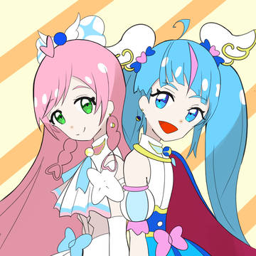 キュアスカイ&キュアプリズム
