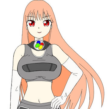 スーフ亜美（スーパーファミコン擬人化）