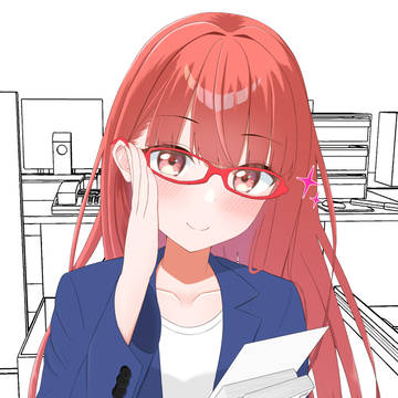 茜ちゃん@おしごと中