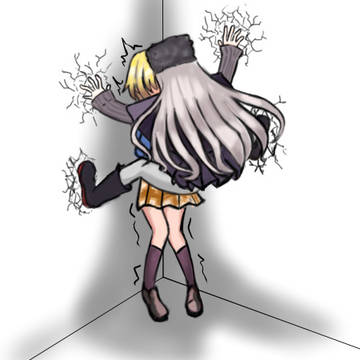 逃げられない!!