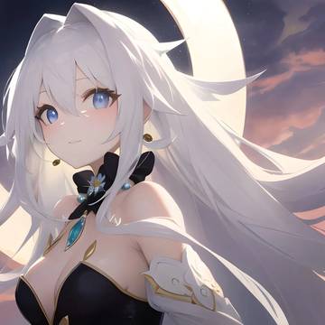 白发少女