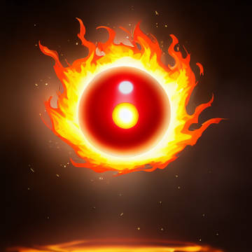 AI Burning balls