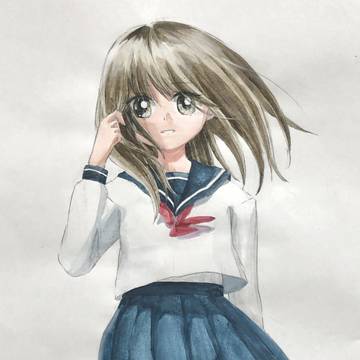 セーラー服の女の子