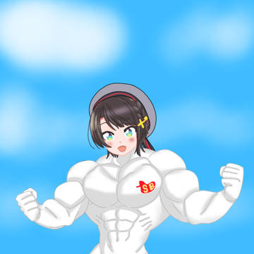 スバルちゃんがシュバンゲリオンになってしまった。