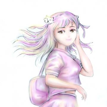 pink girl