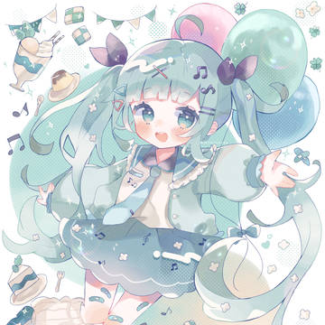 ぱっつんミクちゃん❕