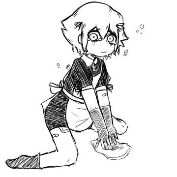 Omori basil maid AU