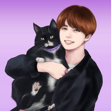 猫とグク