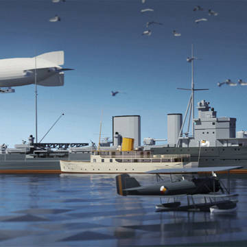 【架空】 巡洋艦 閩江（1932）