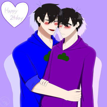 2/4はカラ一の日💙💜