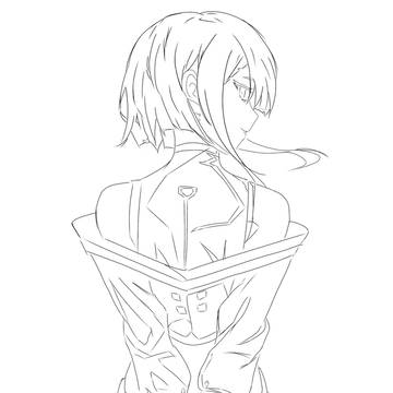 ルーシー 線画