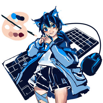 代理キャラ(Self-Insert Character)