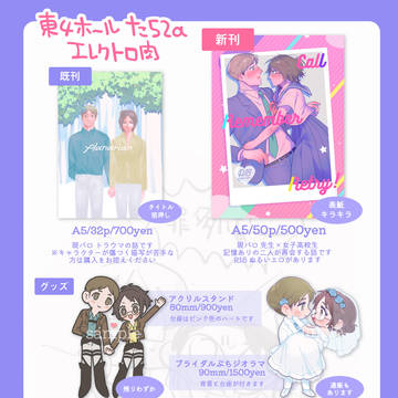 【3/19 壁博38】モブハンお品書き