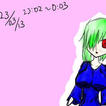 3月13日に描いたもの