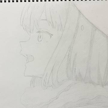 井ノ上たきなを模写しました！