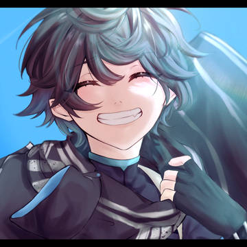 青