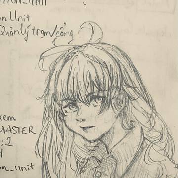 random pencil sketch
