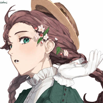 りんごの花の少女