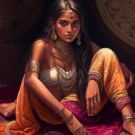Bejeweled Ladies